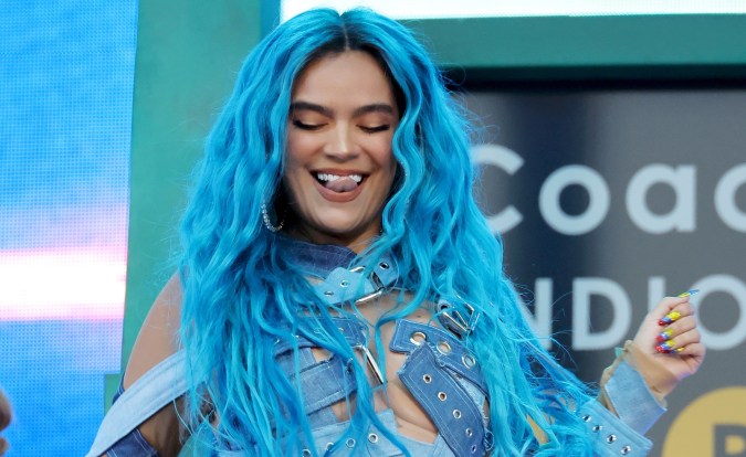 Karol G en Coachella 2022.