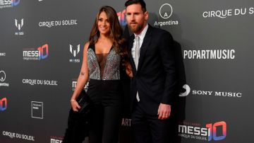 Leo Messi y Antonela Roccuzzo