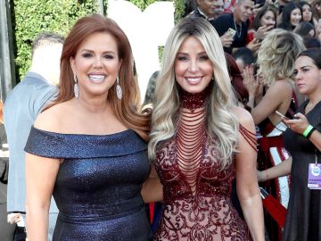 Myrka Dellanos y María Celeste Arrarás | (Photo by Frederick M. Brown/Getty Images)
