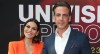 Karina Banda y Carlos Ponce en el "Univision Upfront 2022".