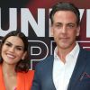 Karina Banda y Carlos Ponce en el "Univision Upfront 2022".