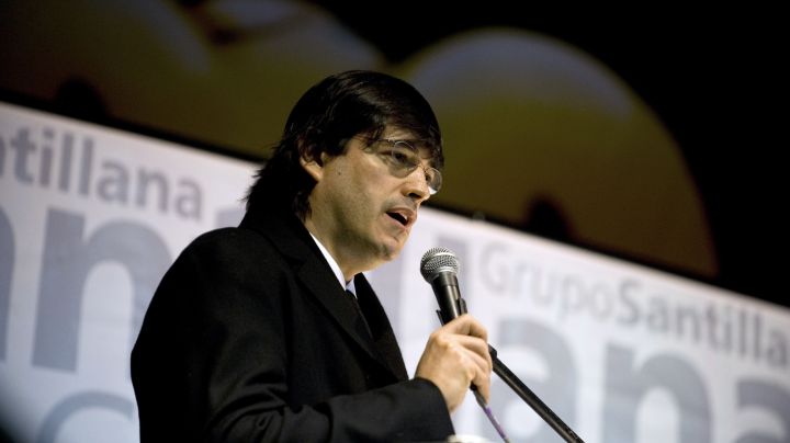Jaime Bayly | (Photo by Ernesto BENAVIDES / AFP) (Photo by ERNESTO BENAVIDES/AFP via Getty Images)