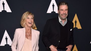 John Travolta y Olivia Newton-John