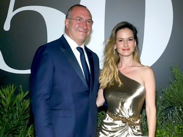 Altair Jarabo con su esposo, Frederic Garcia | Mezcalent