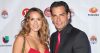 Cristian de la Fuente y su esposa.