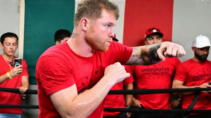 Saúl Canelo Álvarez, boxeador mexicano | (Photo by Frederic J. BROWN / AFP) (Photo by FREDERIC J. BROWN/AFP via Getty Images)