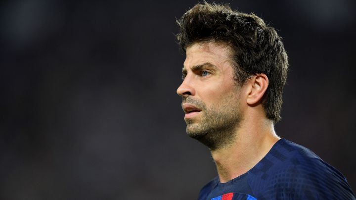 Gerard Piqué, futbolista español | (Photo by Pau BARRENA / AFP) (Photo by PAU BARRENA/AFP via Getty Images)