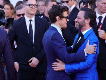 Harry Styles y Nick Kroll en el festival de Venecia | Getty Images