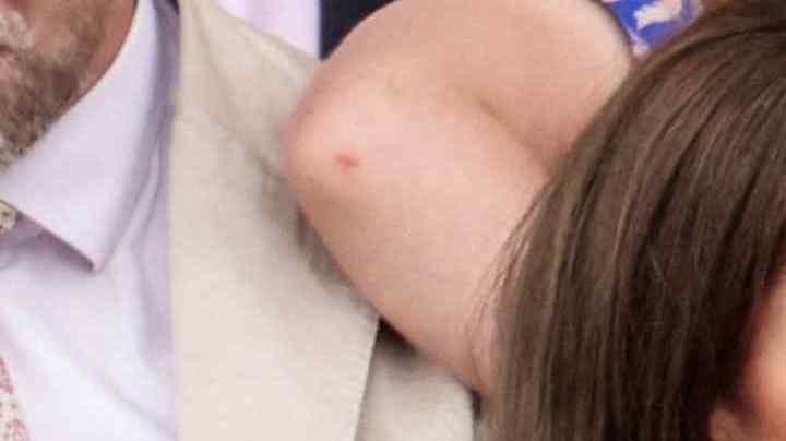 Kate Middleton y el príncipe Louis