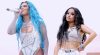 Karol G y Becky G en el Coachella 2022.