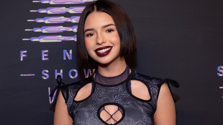 Ángela Aguilar en la alfombra roja del 'Savage x Fenty'.