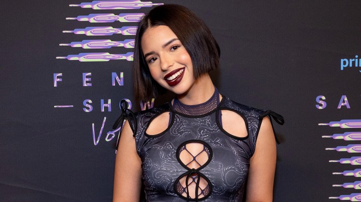 Ángela Aguilar en la alfombra roja del 'Savage x Fenty'.