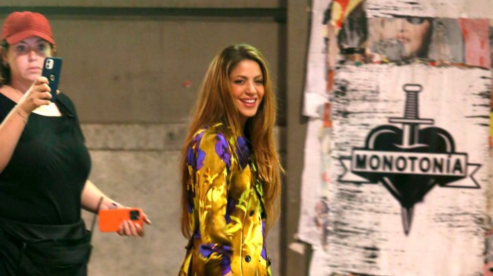 Shakira, cantante colombiana.