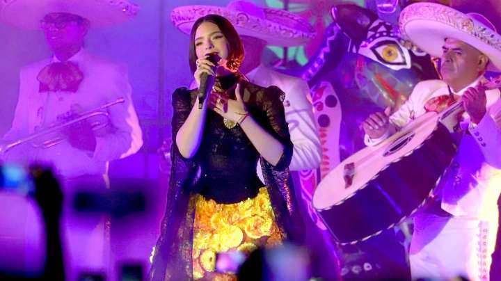 Ángela Aguilar, cantante mexicana.