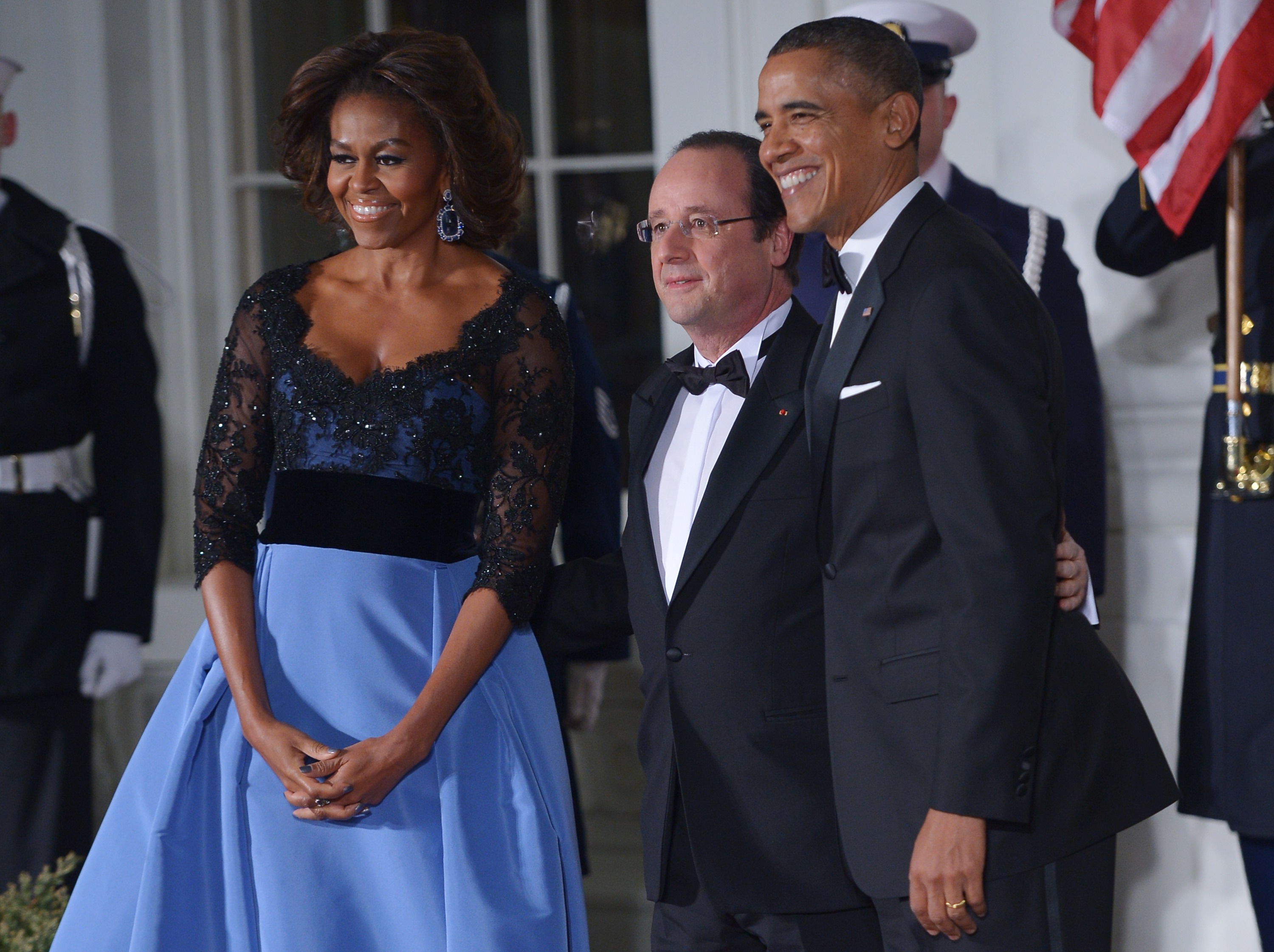 Michelle Obama y Barack Obama