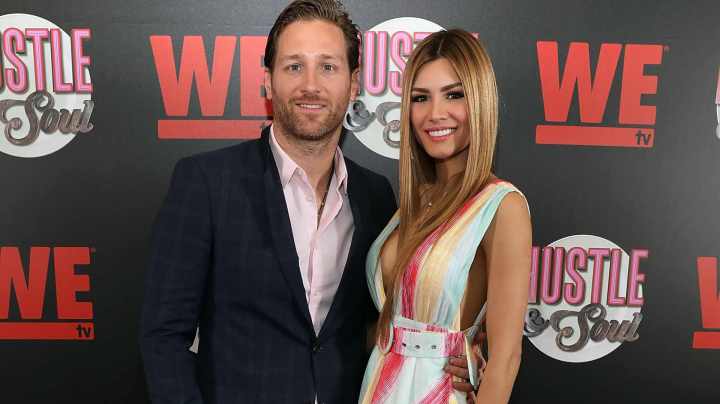 Osmariel Villalobos, modelo y presentadora venezolana de televisión junto a su ex Juan Pablo Galavis.