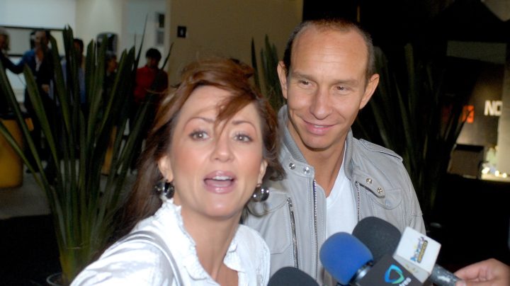 Andrea Legarreta y Erik Rubín.