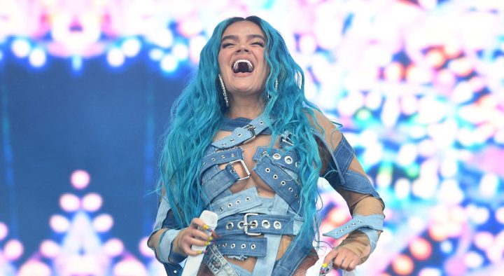 Karol G en Coachella 2022.