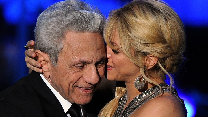 Shakira con su padre