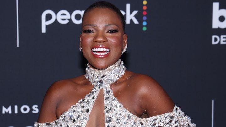 Chiky Bombóm, conductora de Telemundo | (Photo by Rodrigo Varela/Getty Images)