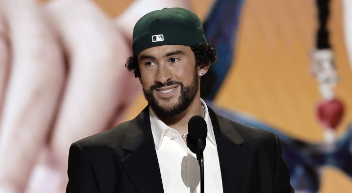 Bad Bunny en los GRAMMY Awards.