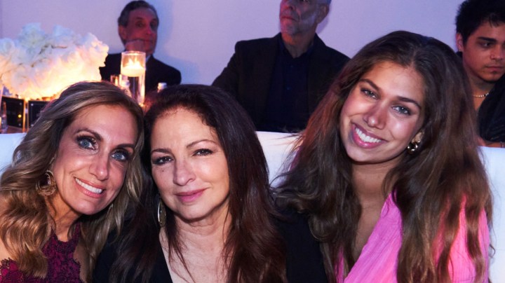 Lili Estefan, Gloria Estefan y Lina Luaces.