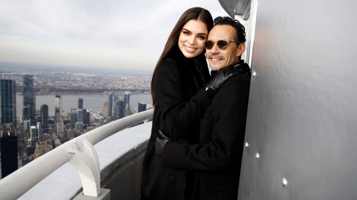 Marc Anthony y Nadia Ferreira