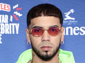 Anuel AA, cantante puertorriqueño.
