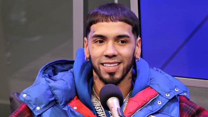 Anuel AA, cantante puertorriqueño.
