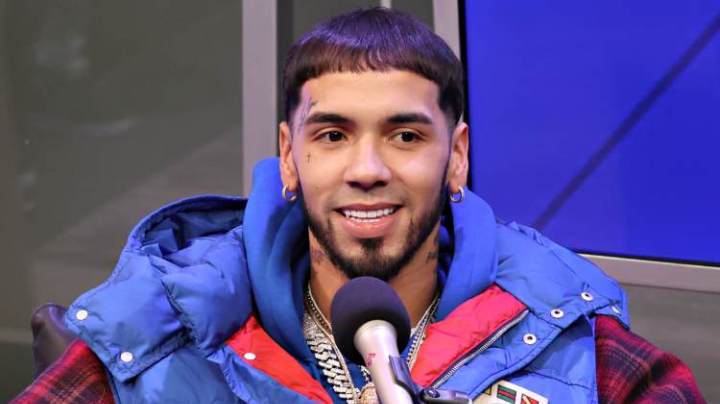 Anuel AA, cantante puertorriqueño.