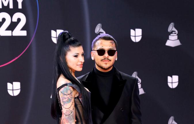 Cazzu y Christian Nodal