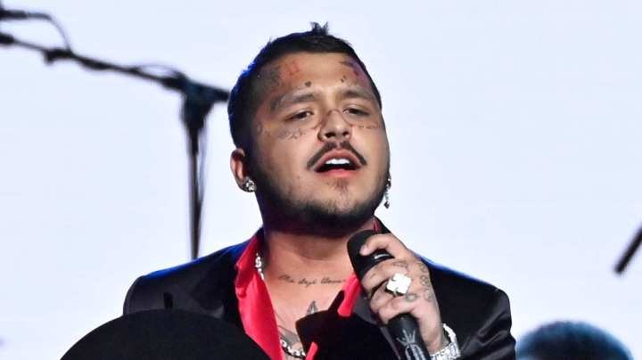 Christian Nodal, cantante mexicano.