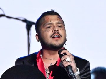 Christian Nodal, cantante mexicano.