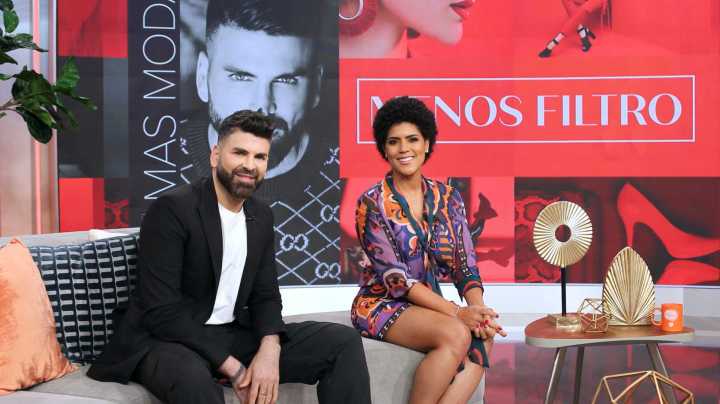 Jomari Goyso y Francisca, de 'Despierta América'.