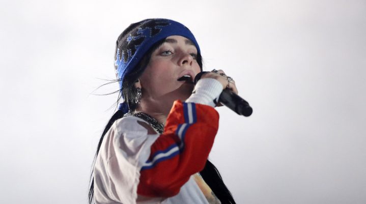 Billie Eilish en Lollapalooza.
