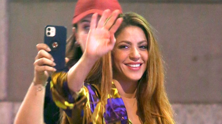 Shakira, cantante colombiana.