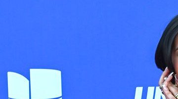 Ángela Aguilar en los Latin AMAS 2023.