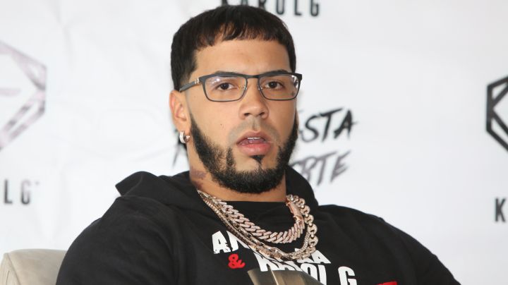 Anuel AA, cantante puertorriqueño.