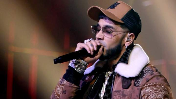 Anuel AA, cantante puertorriqueño.