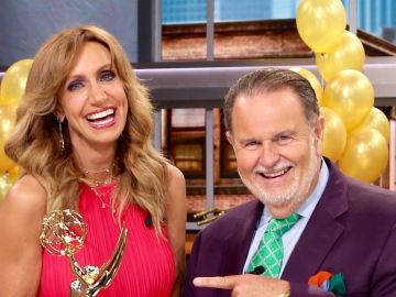 Raúl de Molina y Lili Estefan, conductores de 'El Gordo y la Flaca'.