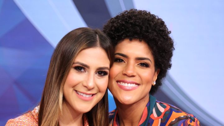 Jessica Rodríguez y Francisca, presentadoras de 'Despierta América'.