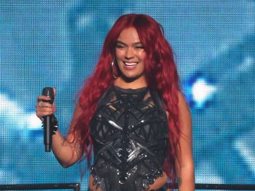 Karol G, cantante colombiana.