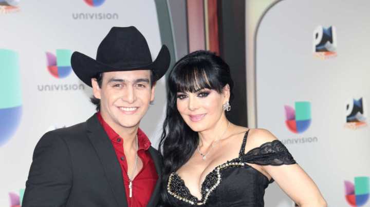Maribel Guardia y su hijo Julián Figueroa.