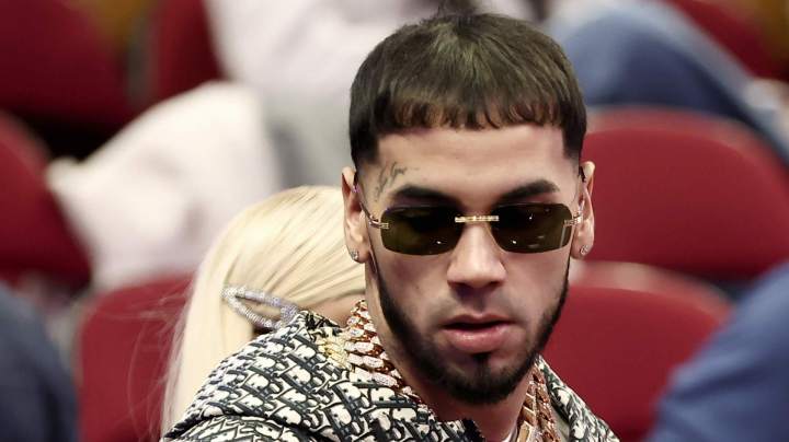Anuel AA, cantante puertorriqueño.