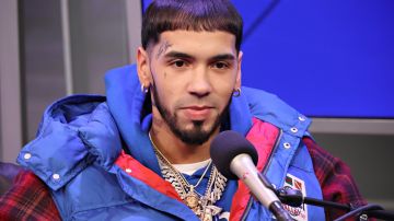 Anuel AA, cantante puertorriqueño.