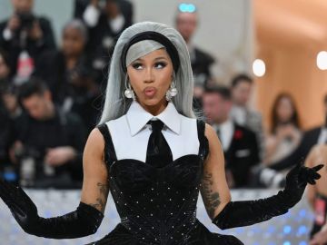 Cardi B, rapera estadounidense.