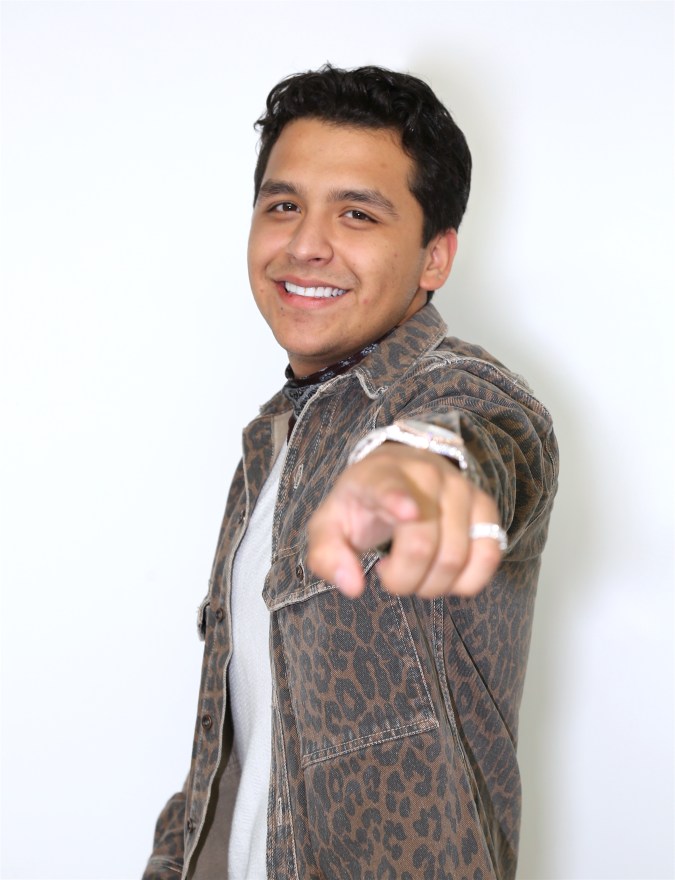 Christian Nodal, cantante mexicano.
