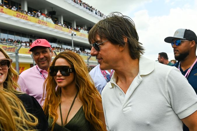 Shakira y Tom Cruise