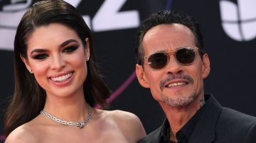 Nadia Ferreira y Marc Anthony.