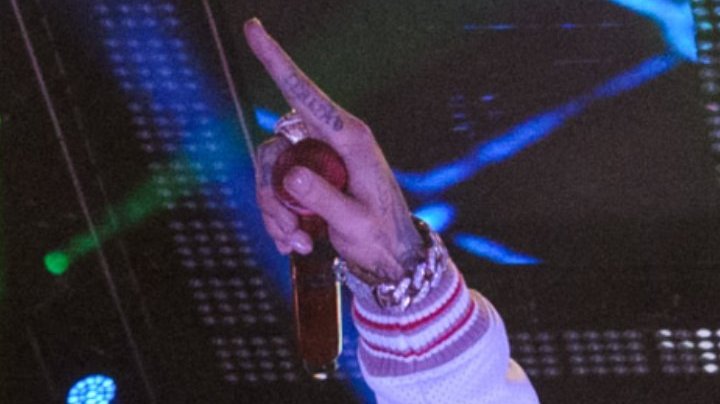 Anuel AA, cantante puertorriqueño.